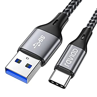 USB-C to USB data transfer cable for mac and windows