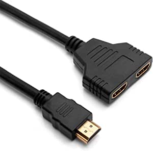 Câble 1 HDMI/M vers 2 HDMI/F