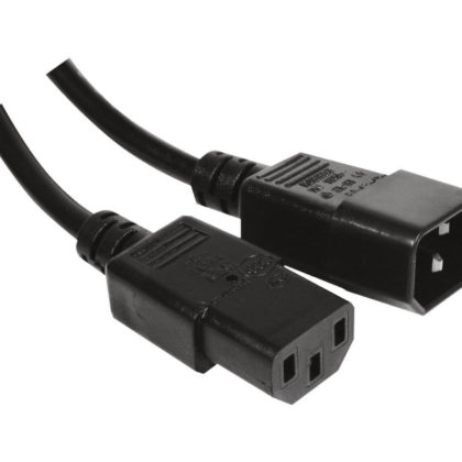 rallonge électrique noire 3 m