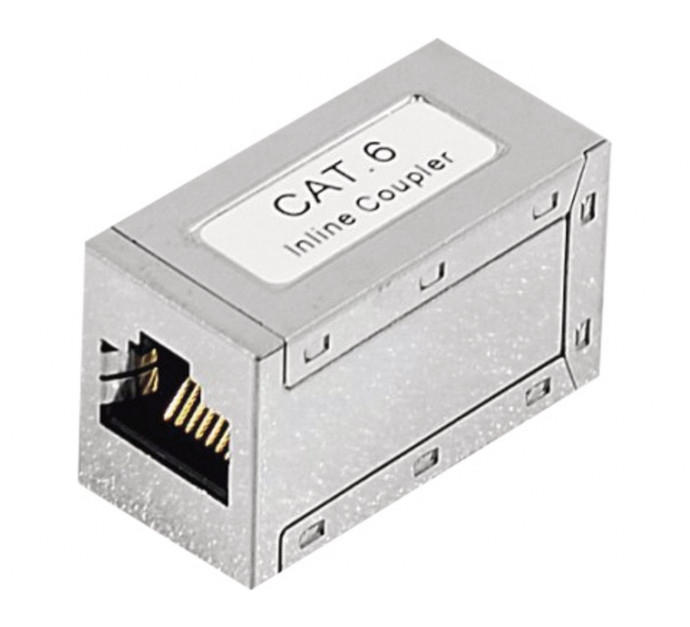 Coupleur/Prolongateur RJ45 cat 6 femelle/femelle