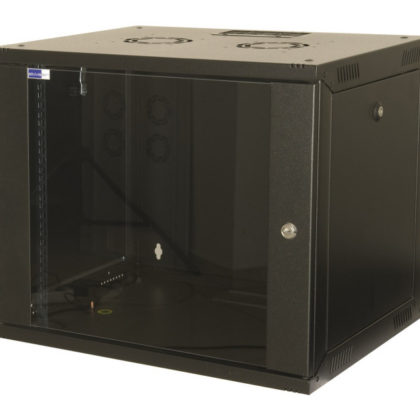 EKIVALAN Coffret CEEA 19" 12U profondeur 600mm (noir)